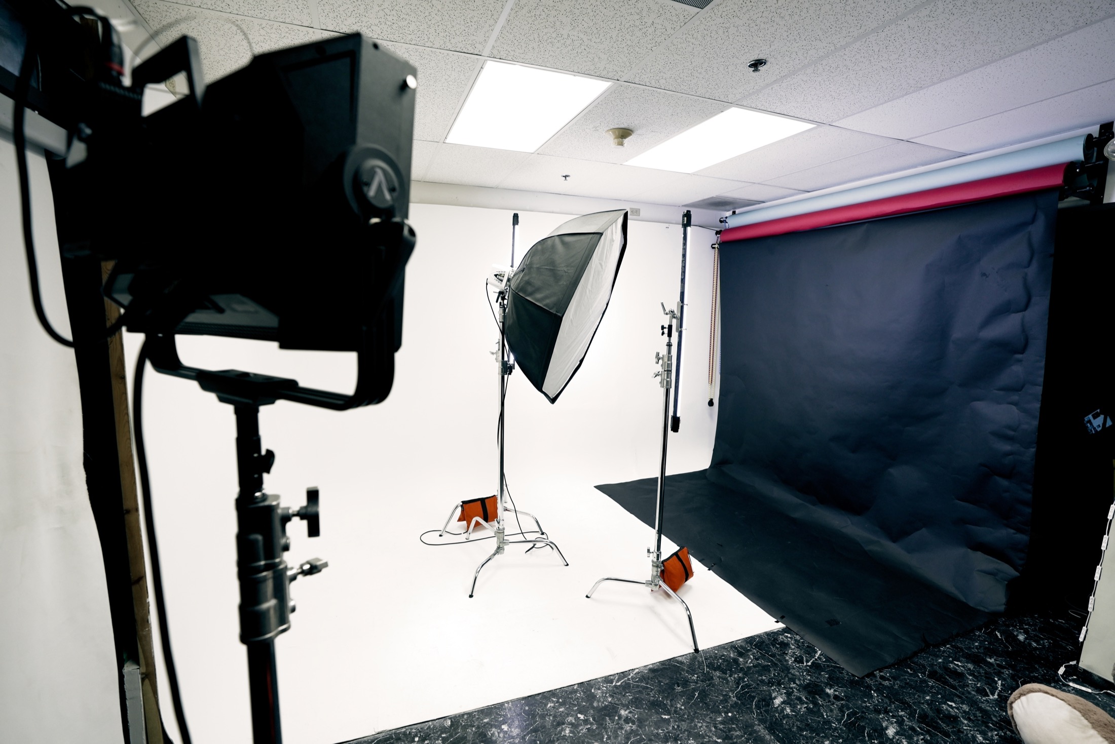 Photography studio rental at All In Studios