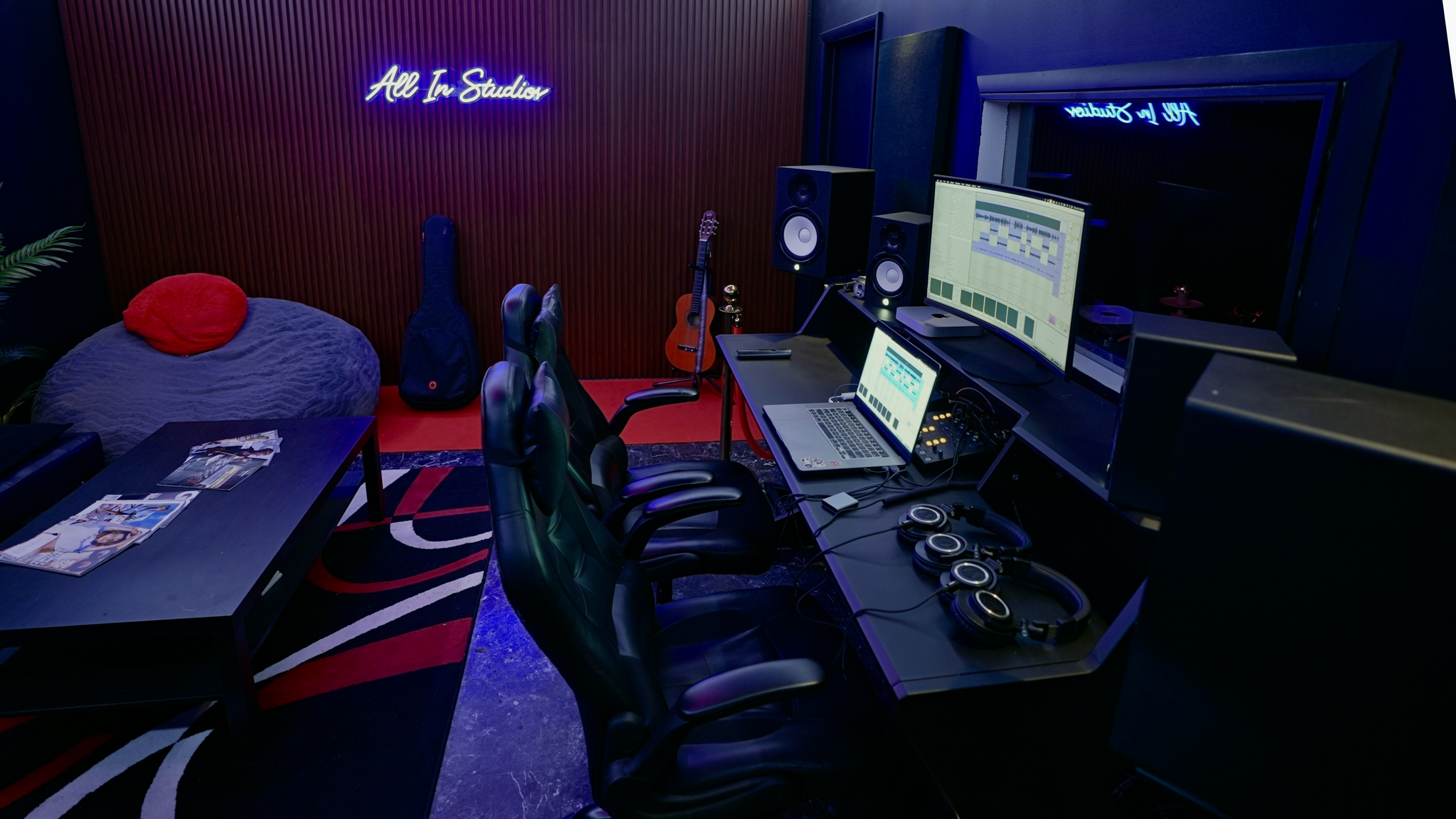 All In Studios recording control room